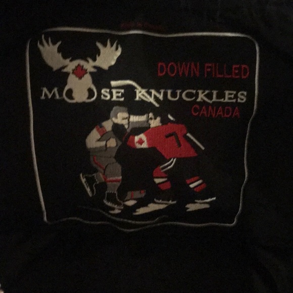 SOLD NWT Moose Knuckles blue fox fur Latreille - Picture 5 of 6